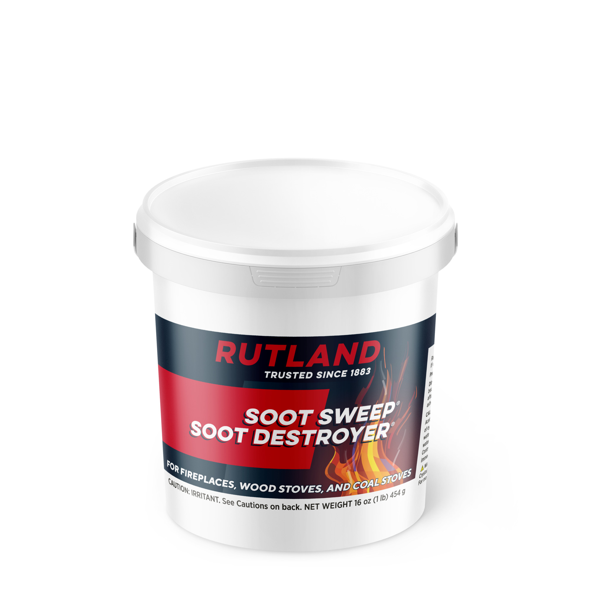 Rutland, Soot Sweep Soot Destroyer, 2 lb. Tub, Model# 100B